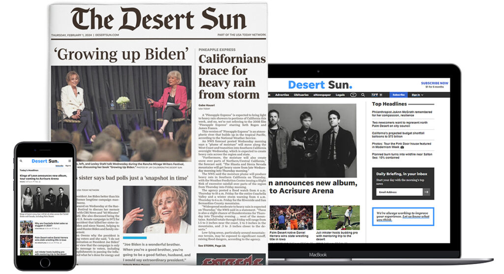 Palm Springs Desert Sun Subscription Discount | Subscriber Services